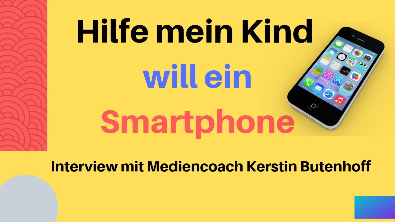 Hilfe mein Kind will ein Smartphone - Streit - L&ouml;sung