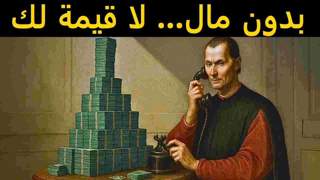 لماذا يجب عليك جمع الكثير من المال بأي ثمن - مكيافيلي