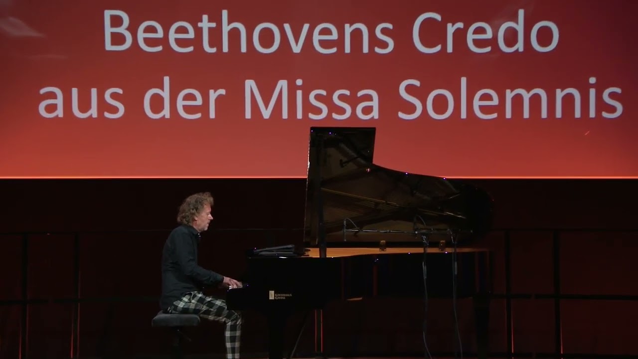 UNSER LUDWIG - MEIN BEETHOVENFEST: Marcus Schinkel mit Bearbeitung Credo, Beethovens Missa Solemnis