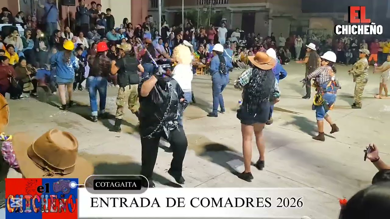 Entrada de comadres 2026 en cotagaita