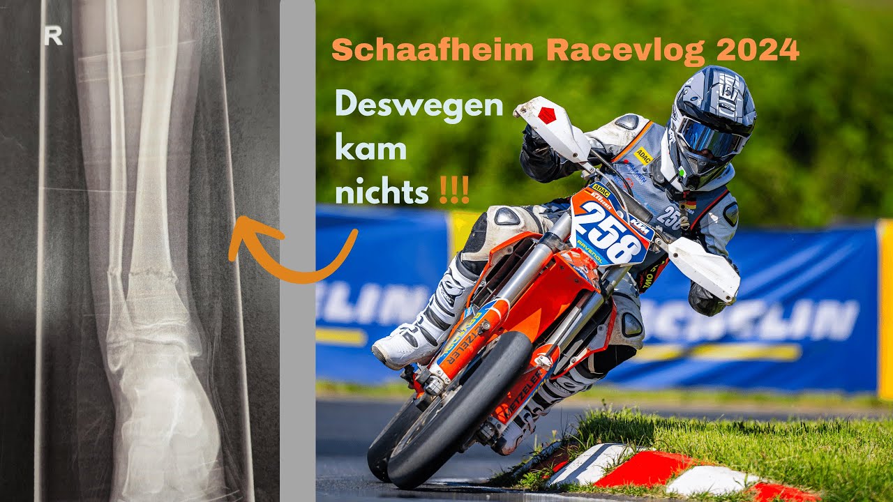 Racevlog Schaafheim 2024|Wie gehts jetzt weiter ??|Supermoto IDM