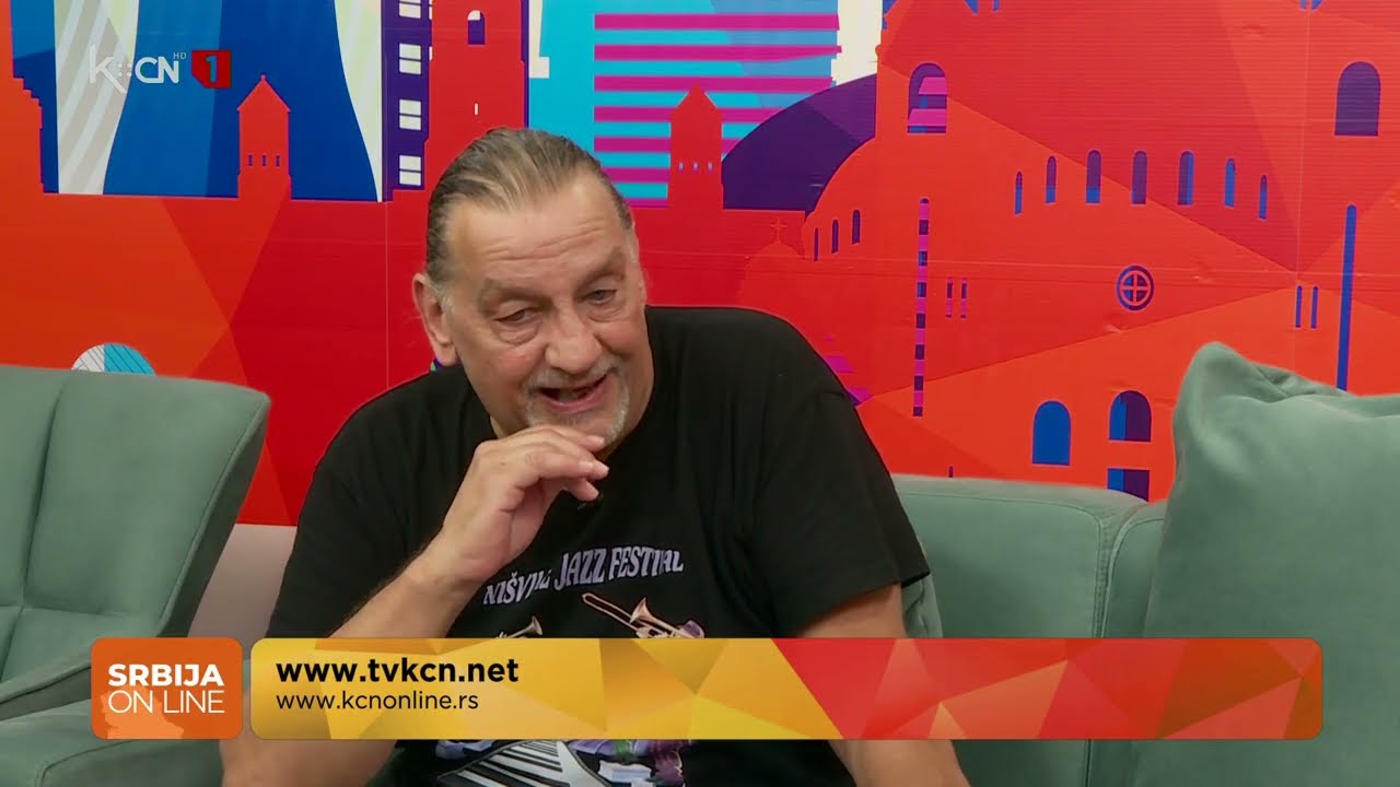 Laibach dolazi u Niš: Veroljub Radojković, promoter koncerta (Srbija online TV KCN 22. 7. 2025)