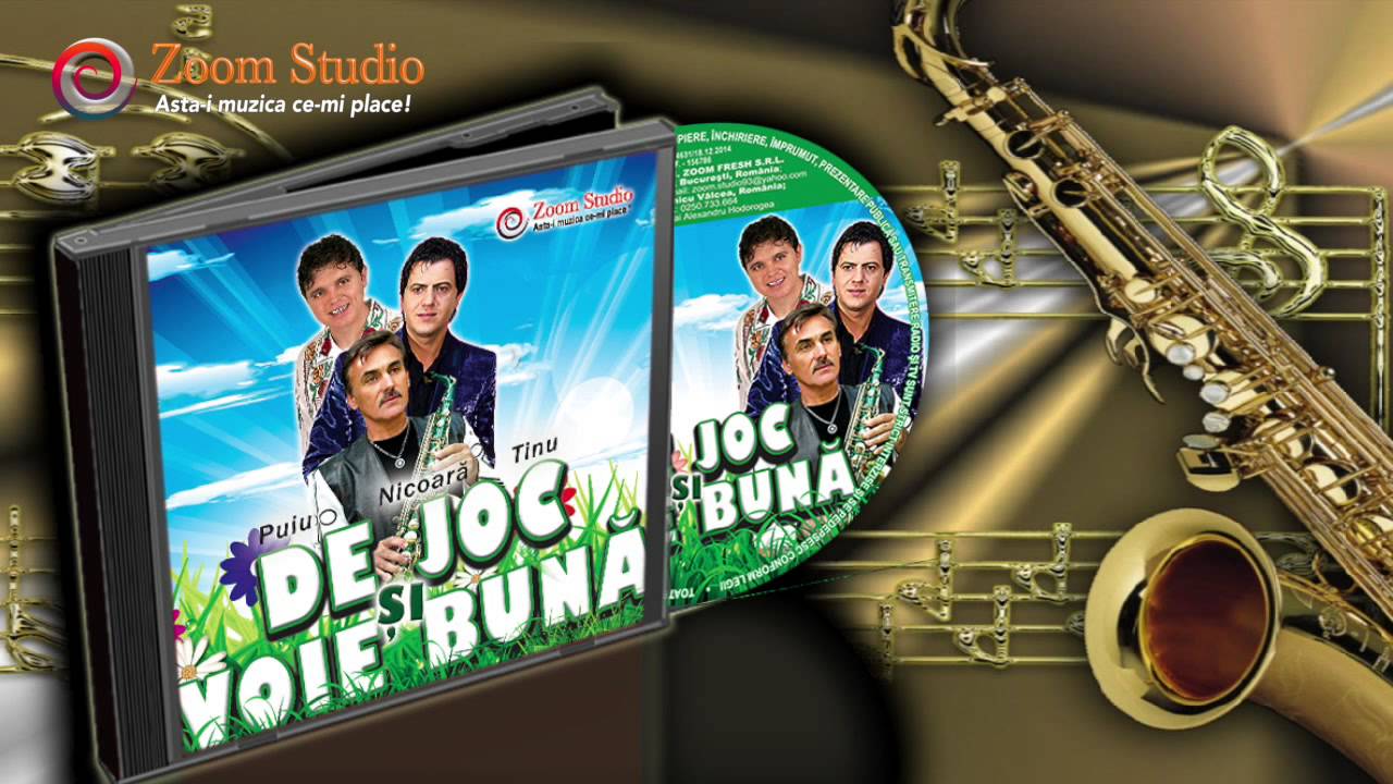 COLAJ MUZICA DE JOC SI VOIE BUNA CU PUIU CODREANU, PETRICA NICOARA SARBU SI TINU VERESEZAN