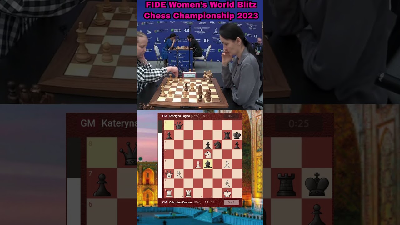 Gunina vs Lagno &mdash; Round 11 Showdown | 2023 Women&rsquo;s World Blitz ♟️🔥