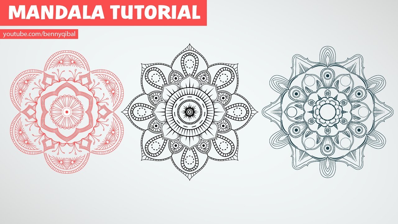 Illustrator Mandala Art Tutorial