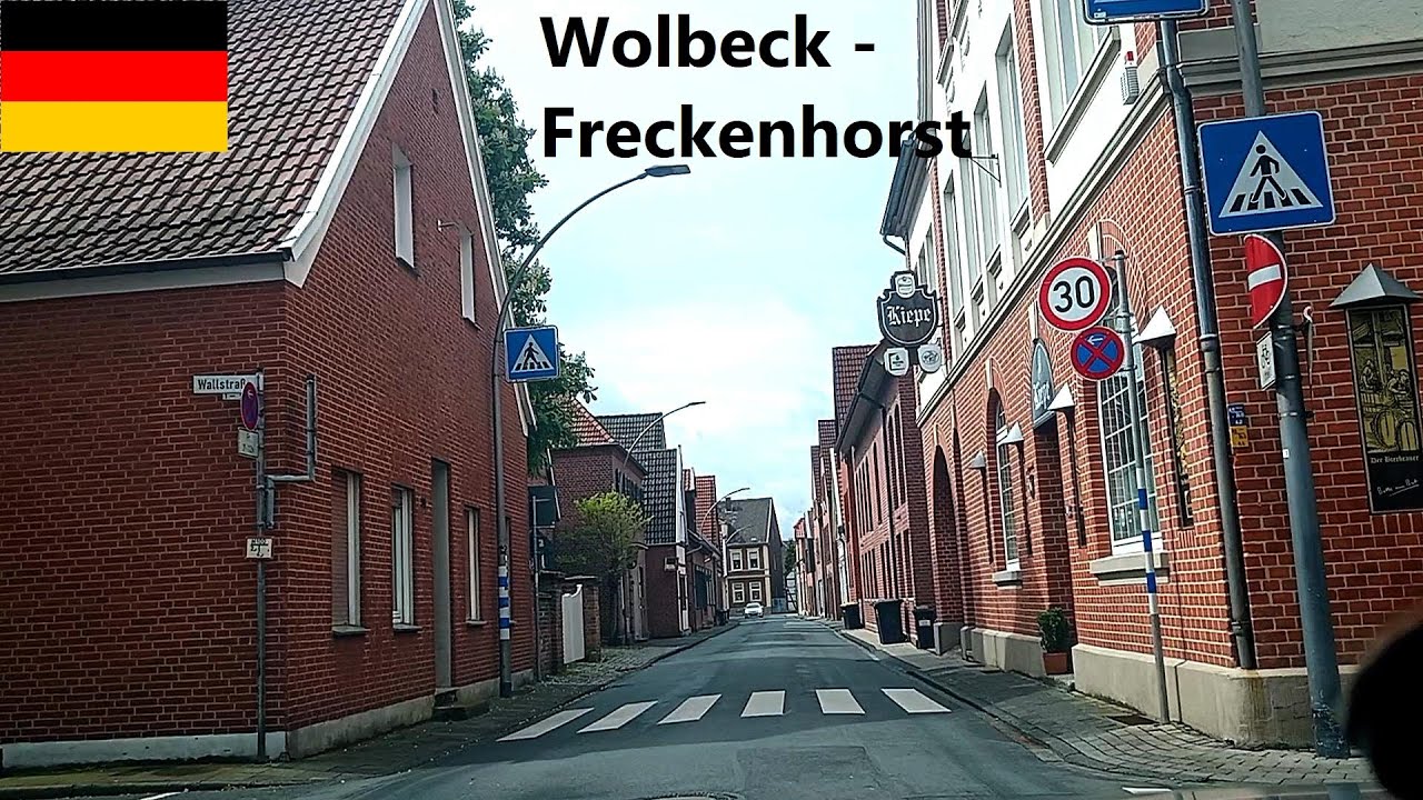 Driving through the Münsterland, Wolbeck - L793 - Freckenhorst, Shine and Rain