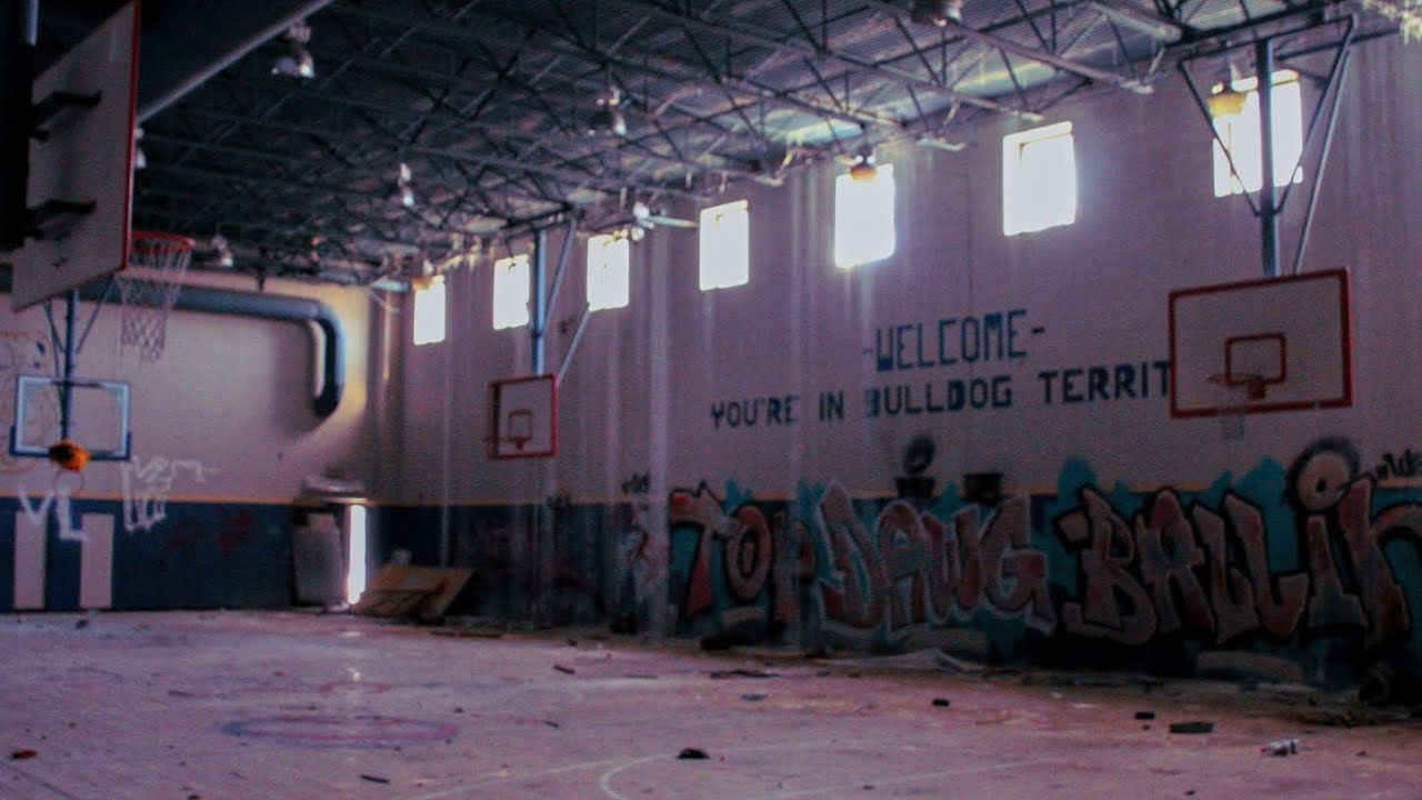 Abandoned Bush Middle School in Birmingham AL
