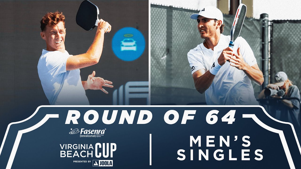 Grayson Goldin v Eric Oncins at the Fasenra Virginia Beach Cup presented by Joola