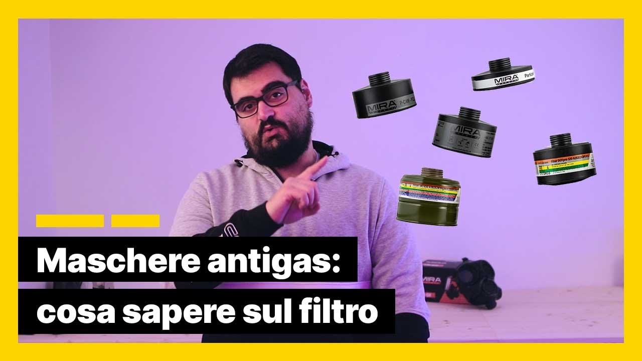 Maschere antigas: cosa sapere sul filtro