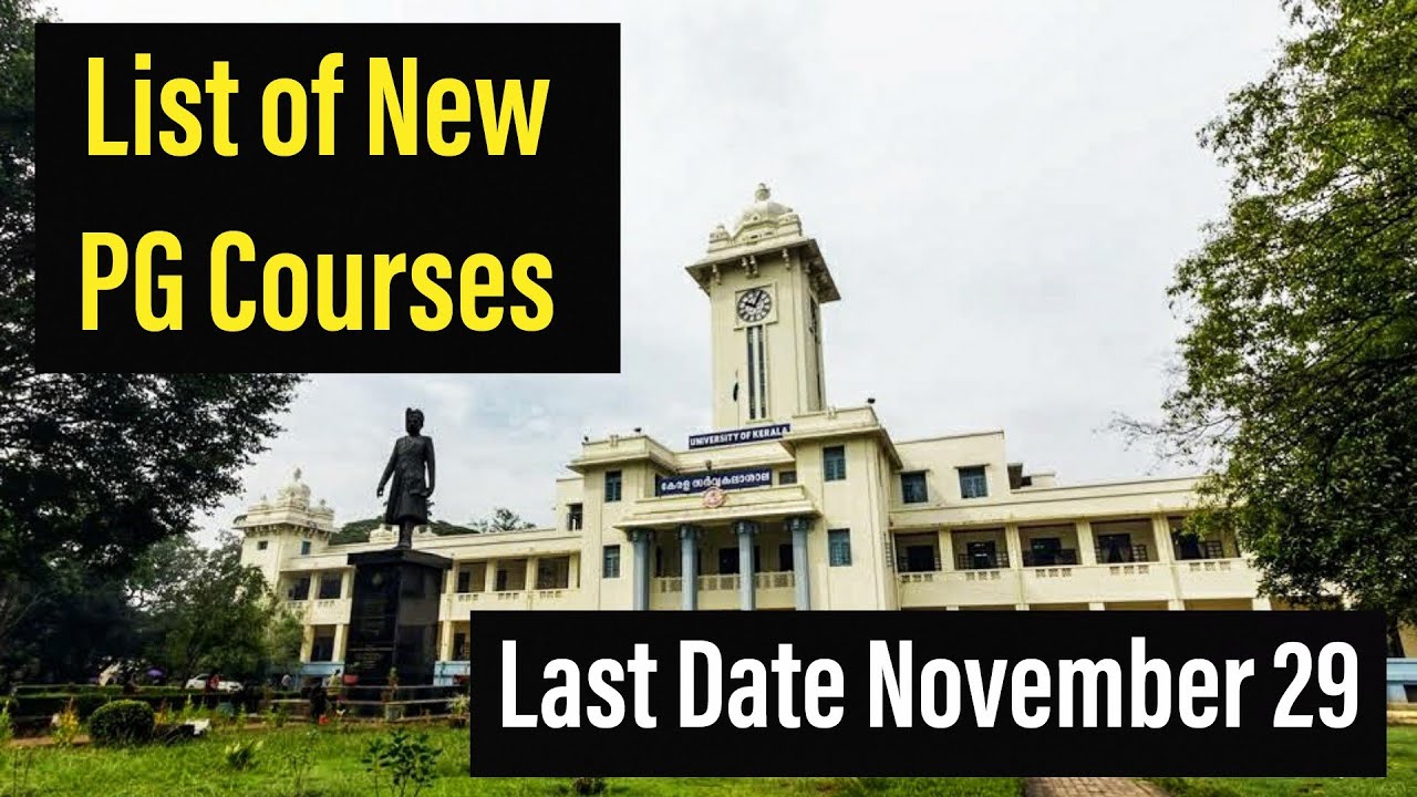 University of Kerala PG Admission for Affiliated Colleges 2020 | New update
