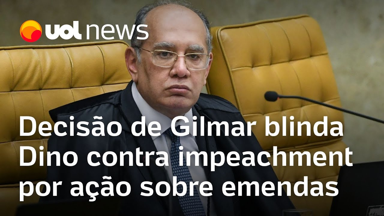 Decisão de Gilmar Mendes blinda Flávio Dino contra impeachment por ação sobre emendas
