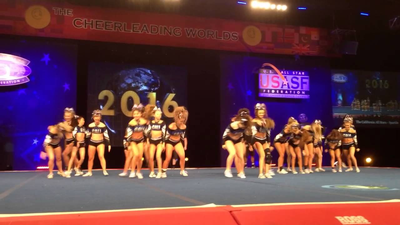 California Allstars Sparkle Worlds 2016 Finals