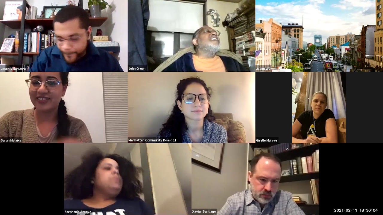 CB11M District Needs & Budget Committee Meeting - February 11, 2021