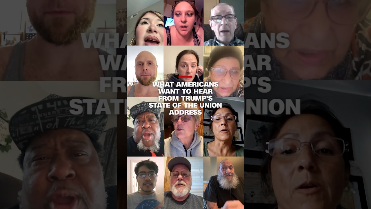 What Americans want to hear from Trump's State of the Union address