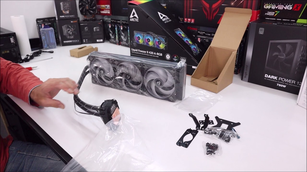 Arctic Liquid Freezer II 420 A RGB Wasserkühlung