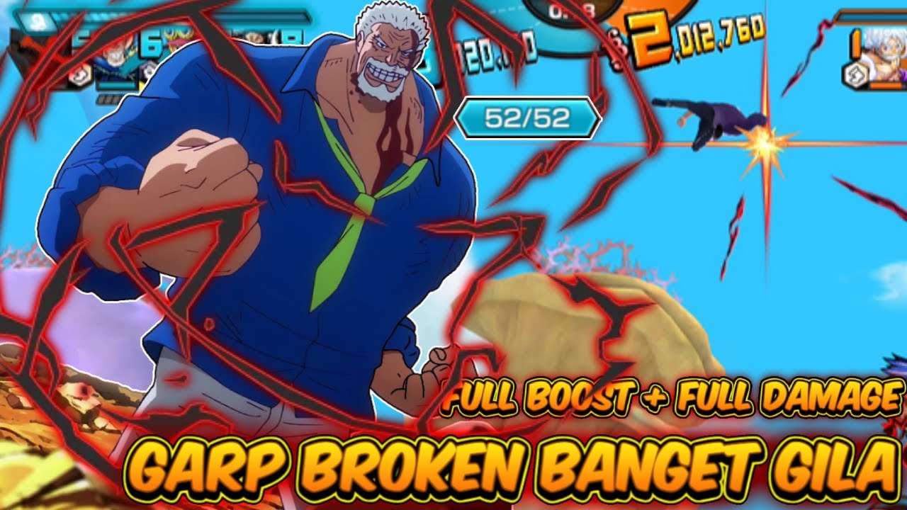 Garp Top Tier Attacker | Gila Ga Ngotak Damage Orang Tua Satu ini 🔥🔥🔥 - One Piece Bounty Rush