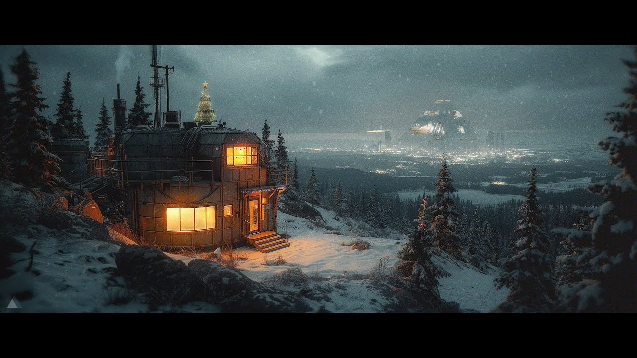 You’re Not Lost — You Just Needed Distance - Blade Runner Winter Ambient Sleep Music