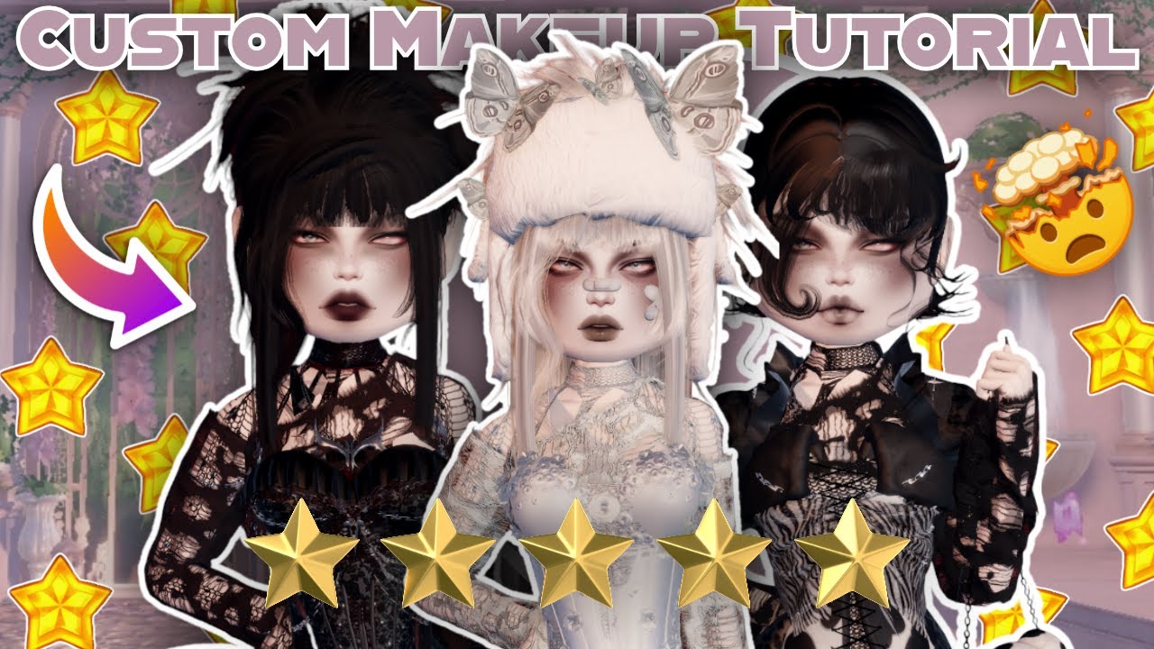 *Уроки макияжа на заказ* (21 лицо с шестнадцатеричными кодами!) - DRESS TO IMPRESS (DTI)