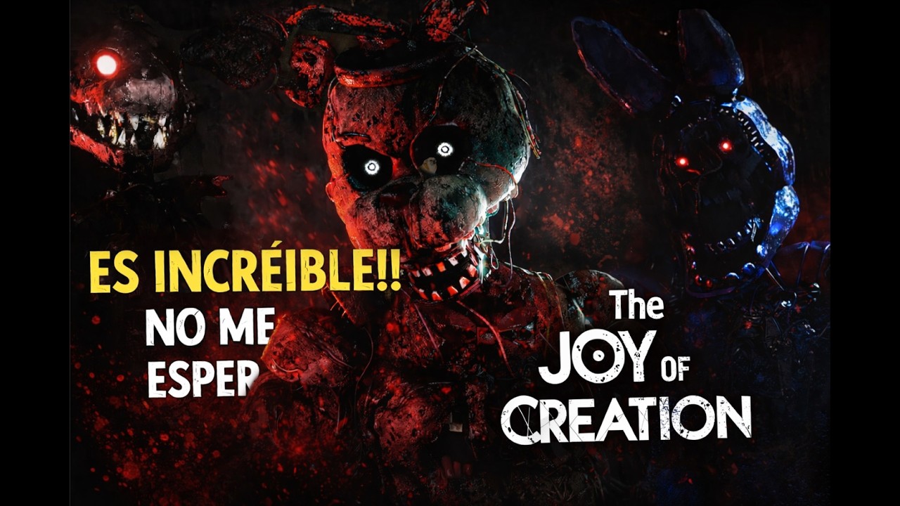 EL FNAF mas ATERRADOR!?  | JOY OF CREATION |