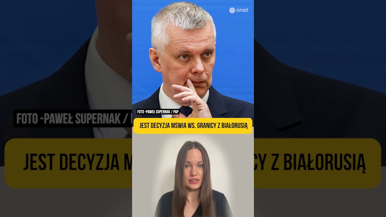 Jest decyzja MSWiA w sprawie tzw. strefy buforowej na granicy z Białorusią