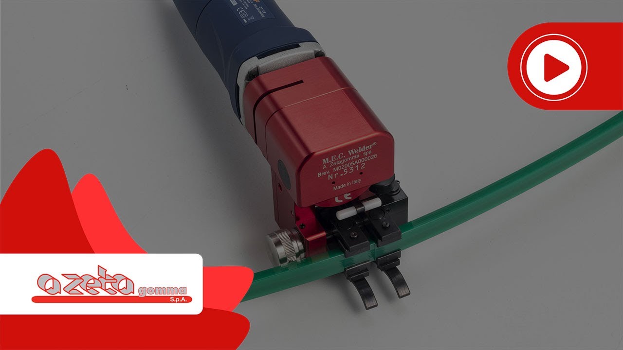 Come si saldano le cinghie termosaldabili? Video tutorial M.E.C.&reg; Welder - A Zeta Gomma (ITA)