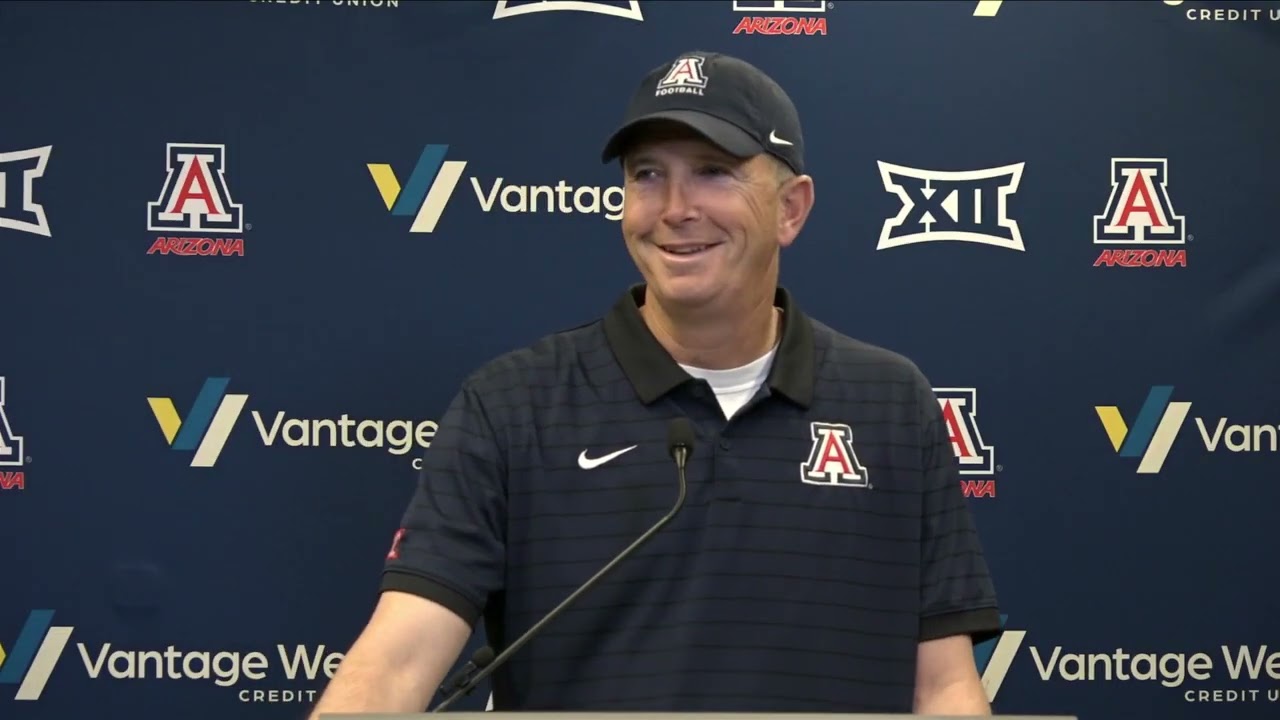 Arizona Football Press Conference - Brent Brennan