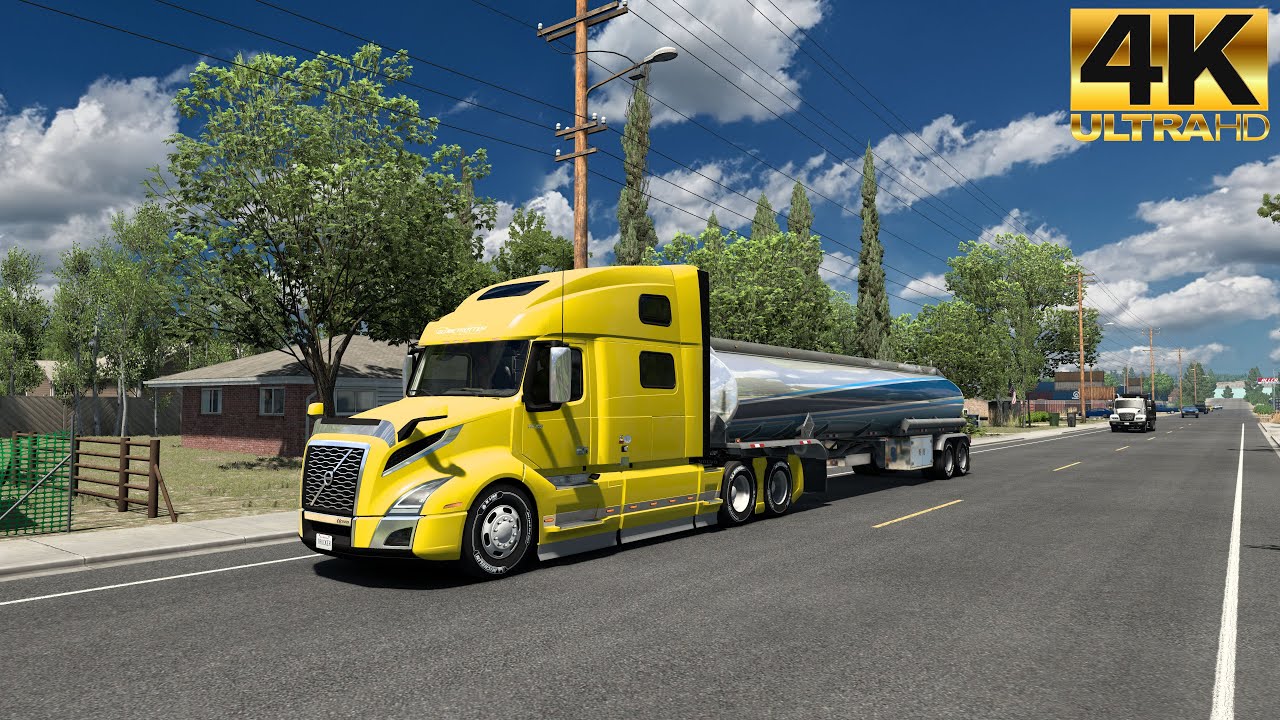 American Truck Simulator ➤ Camp Verde to Indio - JBX Graphics Gameplay 4K60FPS (PC UHD)