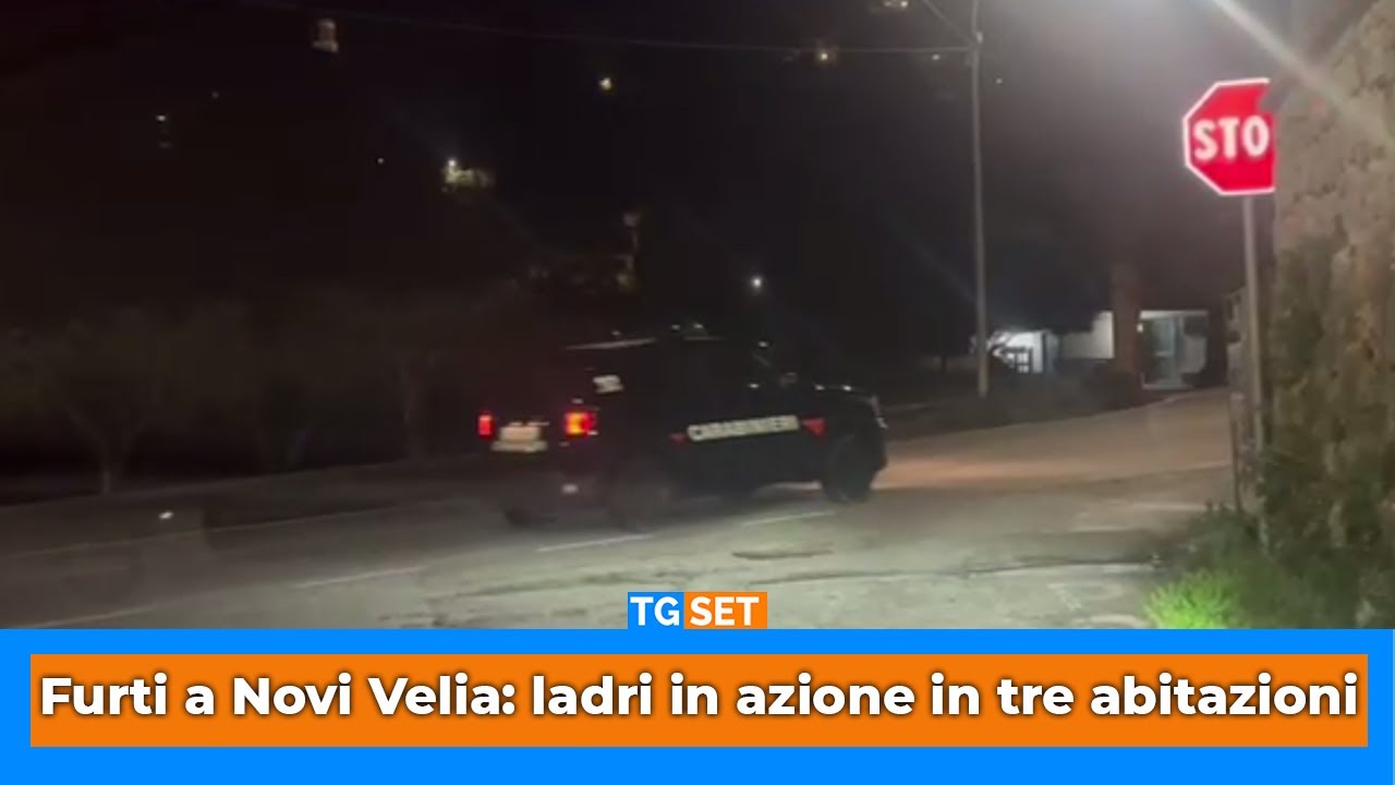 Furti a Novi Velia: ladri in azione in tre abitazioni