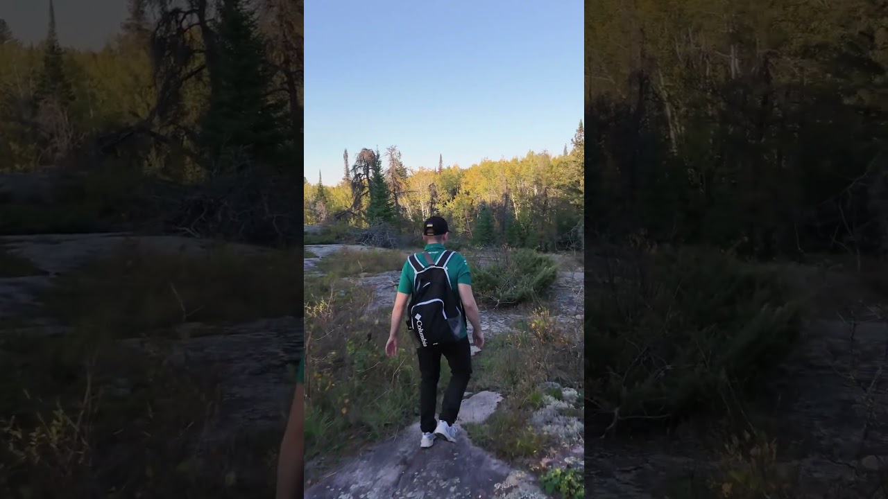 🤣#hikemanitoba #travelmanitoba #blueberryrocktrail