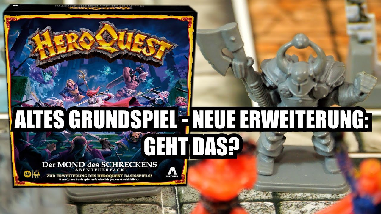 HeroQuest: Der Mond des Schreckens - die erste wirklich neue Erweiterung seit 1992