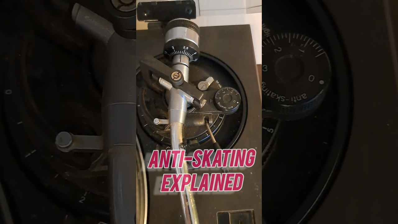 How to set Anti-Skating on any turntable ( incl. Technics 1210 ) #technics #turntable #howto
