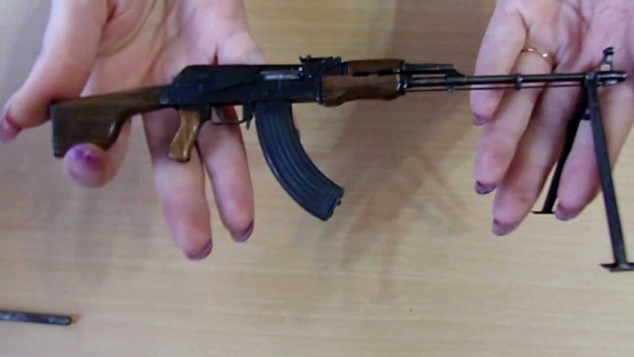 The RPK (Ruchnoy Pulemyot Kalashnikova) РПК (ручной пулемёт калашникова)