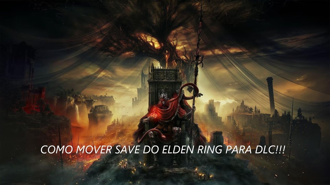 COMO MOVER SAVE DO ELDEN RING PARA DLC SHADOW OF THE ERDTREE!!!