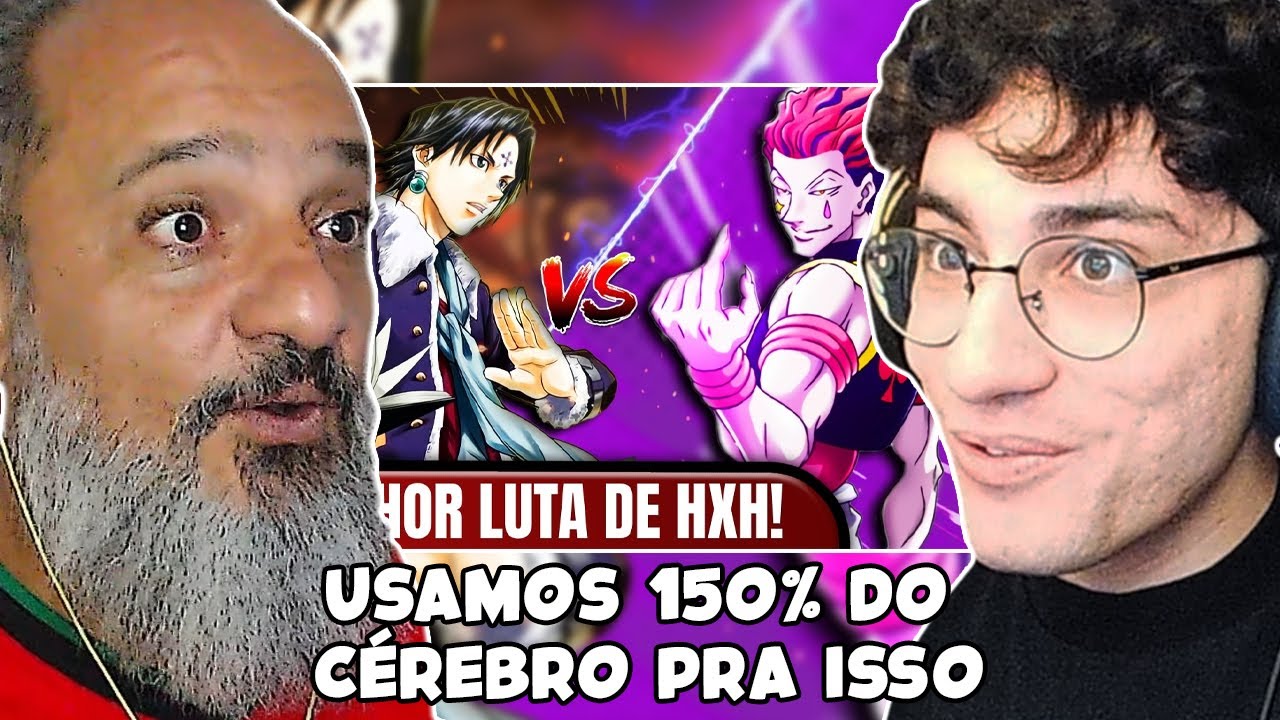 Chrollo Lucilfer VS Hisoka, a luta MAIS COMPLEXA de Hunter x Hunter | REACT