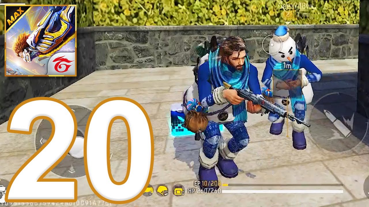 Free Fire Max - Gameplay Walkthrough Part 20 - Mad Snowman (iOS, Android)