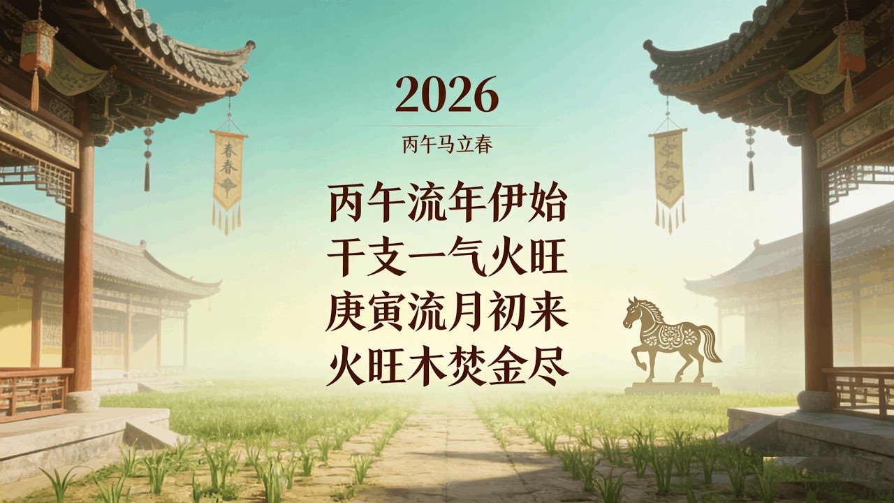 丙午年庚寅月：木火相生，火势迅猛，十天干运势细致指南