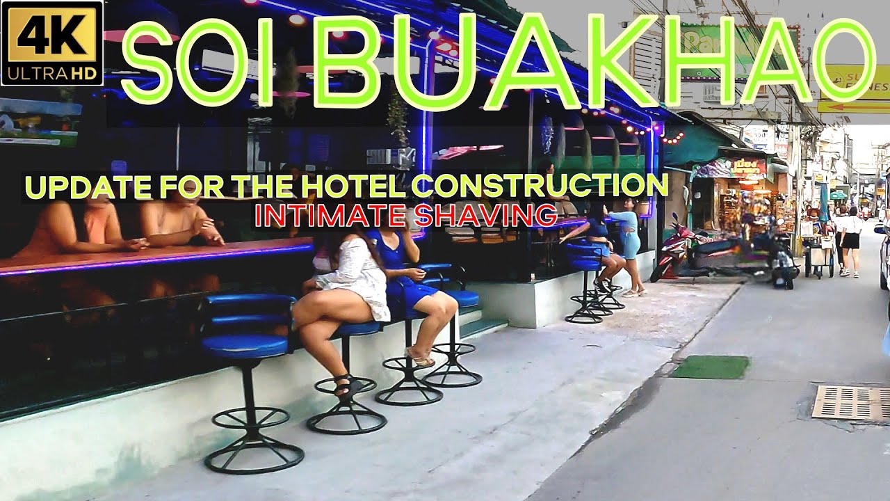 Pattaya Soi Buakhao October Update following the hotel construction   2025 Thailand