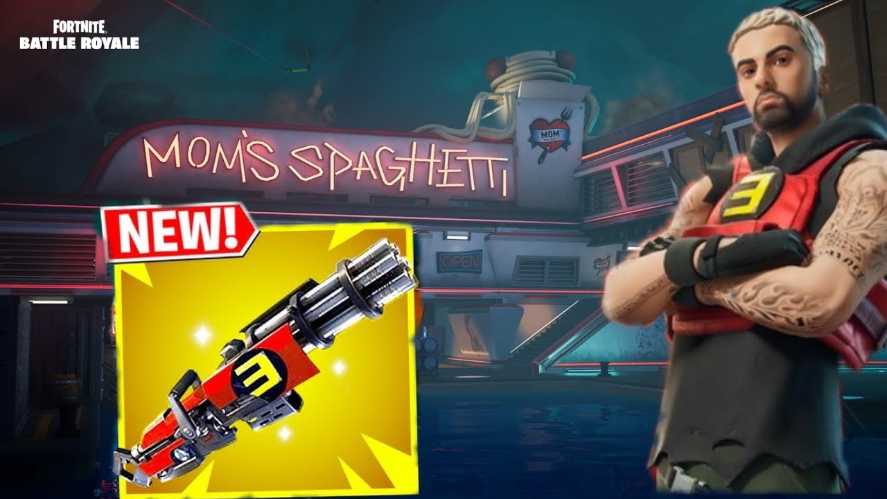 Eminem as a boss? New spaghetti grotto + new mythic mini gun