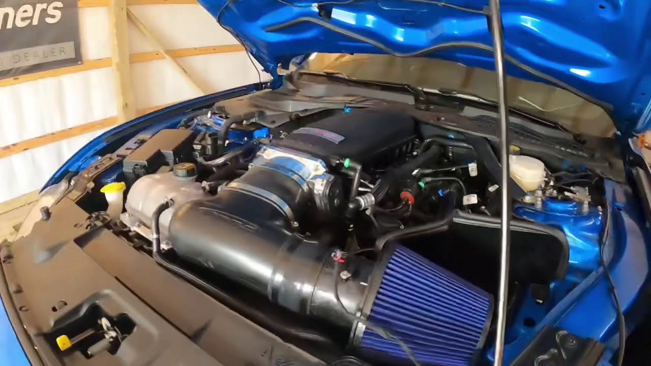 8500rpm 2019 mustang GT 10 speed with cobra jet, cams and more, check out where the power ends u....