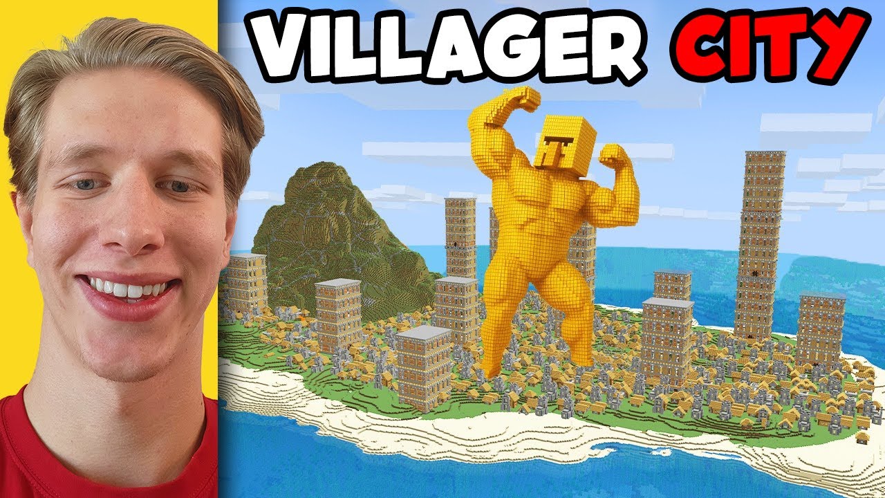 Jag Hittade Villager Staden i Minecraft