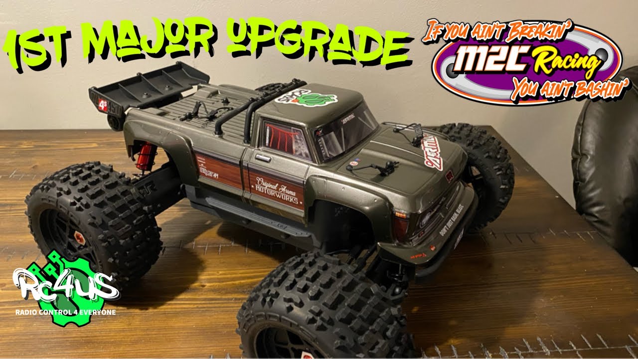 Улучшение подвески Dominate Any Terrain для ARRMA OUTCAST 4s v2.5 с @M2CRACING @ARRMARC