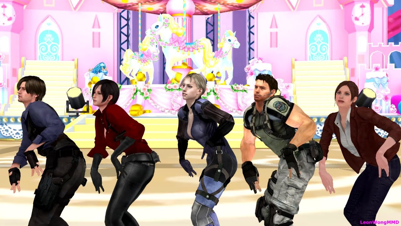 [MMD] ITZY Loco - Leon Kennedy, Jill Valentine, Claire Redfield, Ada Wong, Chris kpop Resident Evil