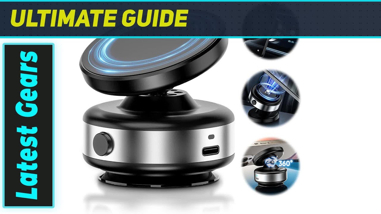 Ultimate Magnetic Phone Mount? Tinkerty Suction Cup Holder Test!