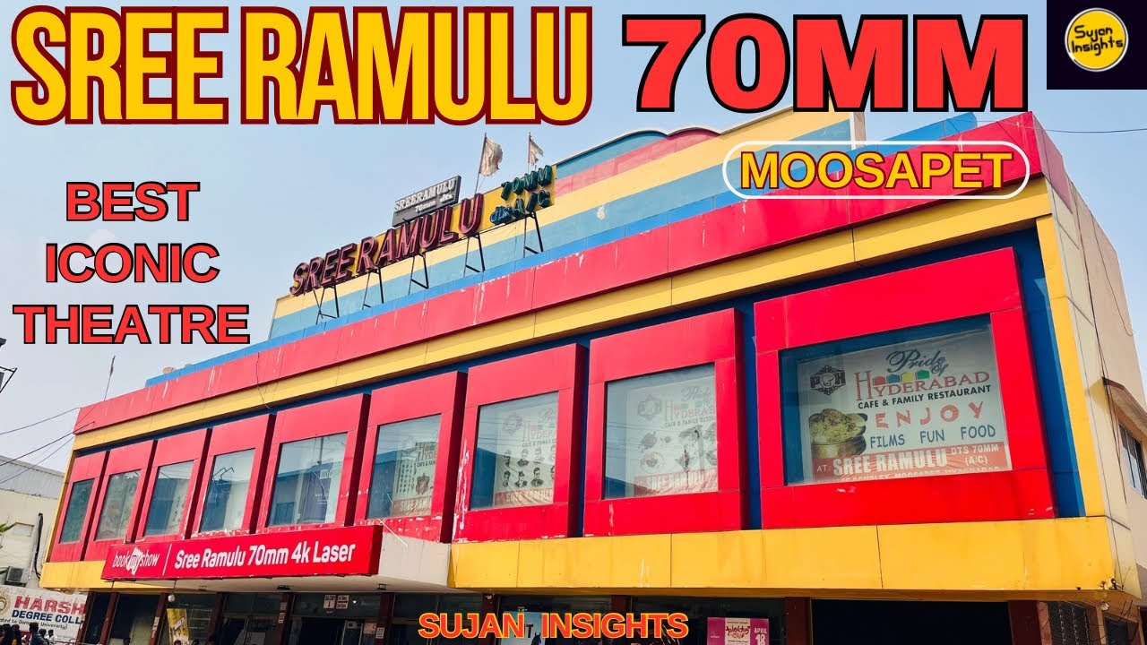 Sree Ramulu 70MM Theatre Moosapet | Barco 4k Laser Projector | Sree Ramulu Theatre Moosapet