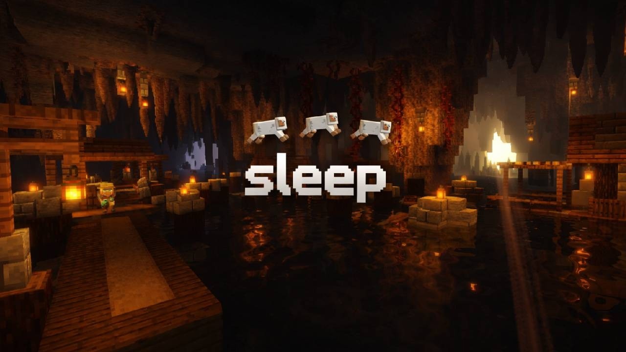 sleeping  / Minecraft Relaxing Music