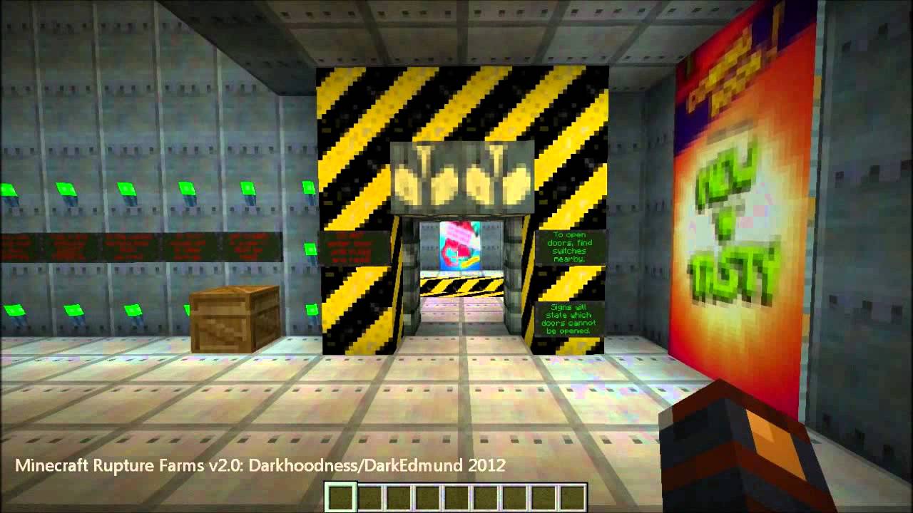 Minecraft: Rupture Farms Adv. Map - Early Intro Areas (Dead project)