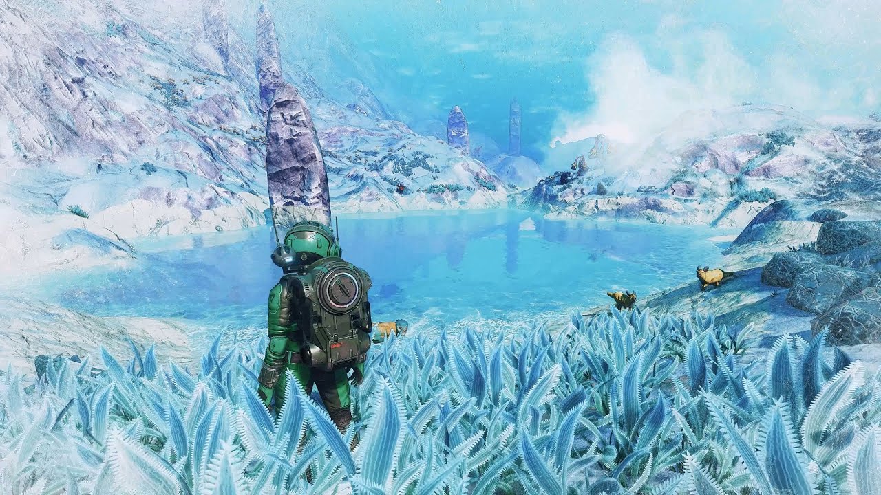 NMS, More Wonderful Worlds from No Man Sky, Part 1, 4k Ultra Graphics + Mods.