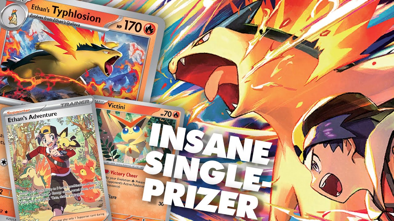Ethan's Typhlosion is the Best Single-Prize Deck We’ve Seen in a Long Time!!!