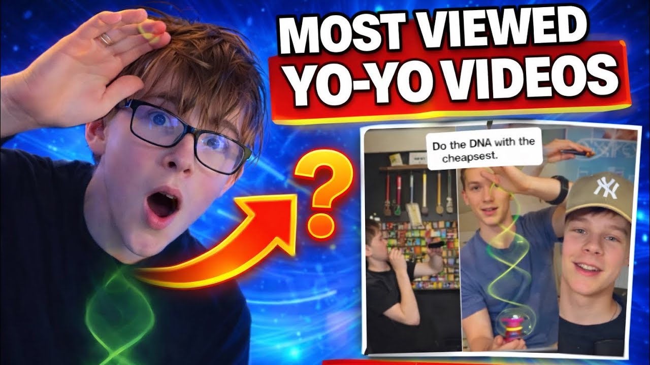 Reacting to the most views yo-yo videos and seeing if I can do them