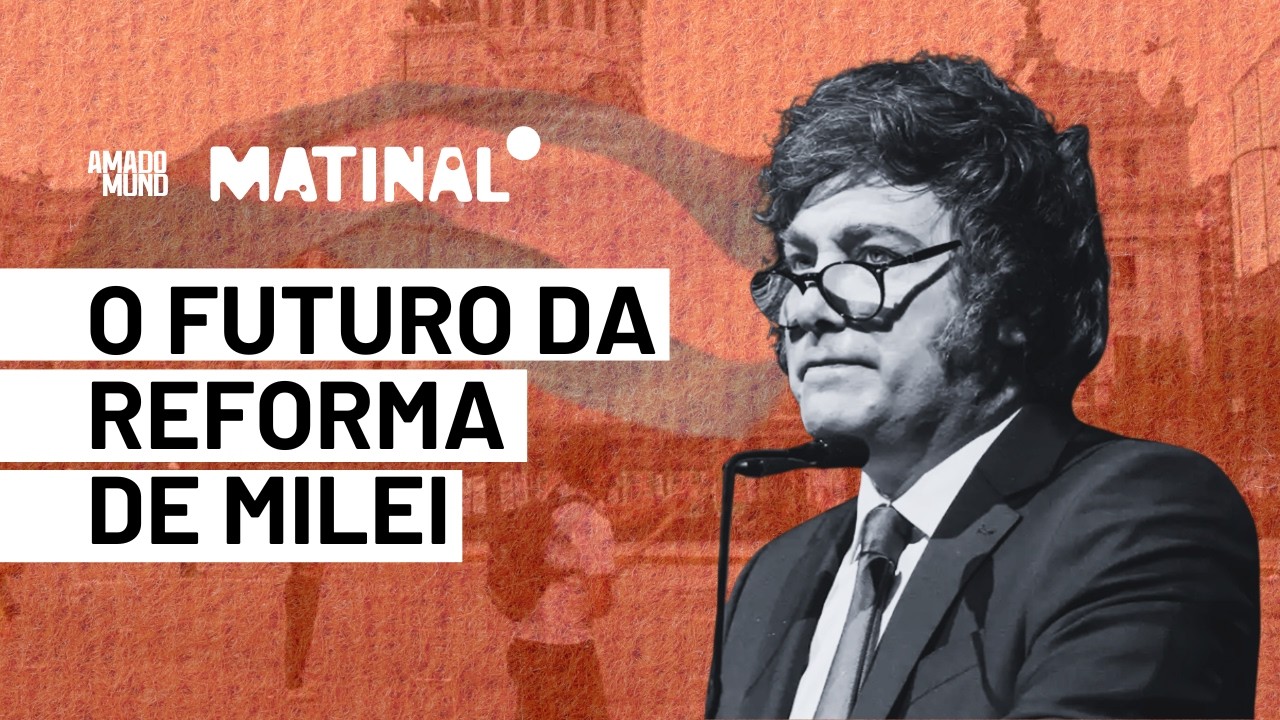 Milei a um passo de aprovar reforma trabalhista na Argentina | Matinal 23/2